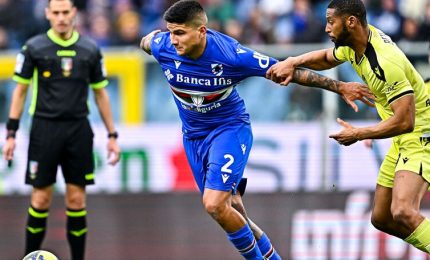 Sampdoria-Udinese 0-1, decide Ehizibue, emozione per Vialli