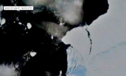 Un iceberg da 1500 km quadrati si stacca in Antartide