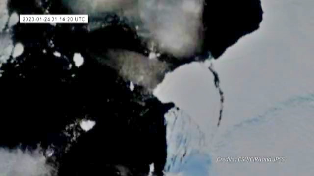 Un iceberg da 1500 km quadrati si stacca in Antartide