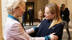 von der Leyen Meloni
