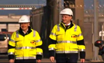 Scholz visita l'hub belga di gas naturale a Zeebrugge