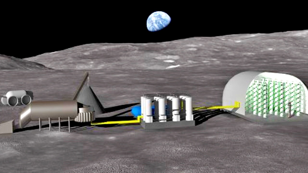 Coltivare sulla Luna con fertilizzanti ricavati dalla regolite