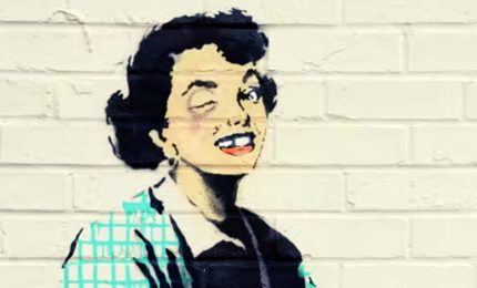 S. Valentino, una provocazione dello street artist Banksy