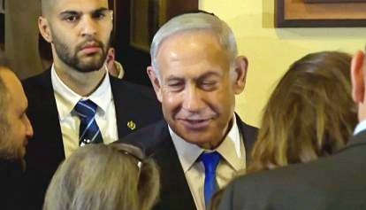 Il premier israeliano visita la Comunità ebraica a Roma