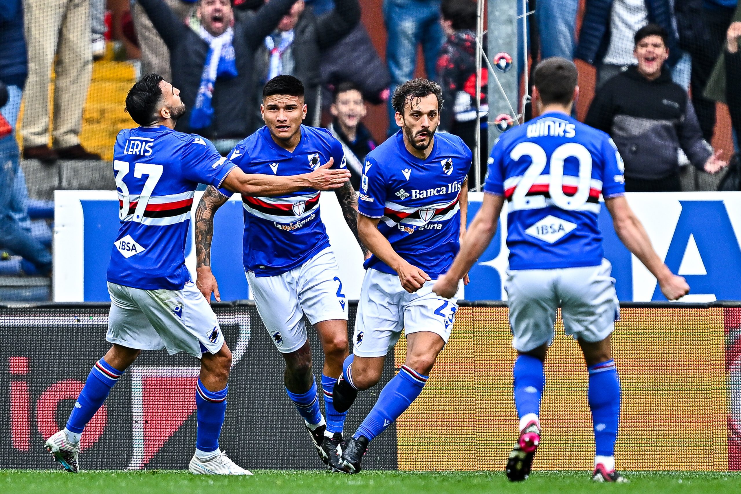 Sampdoria-Verona 3-1: mattoncino salvezza per i doria