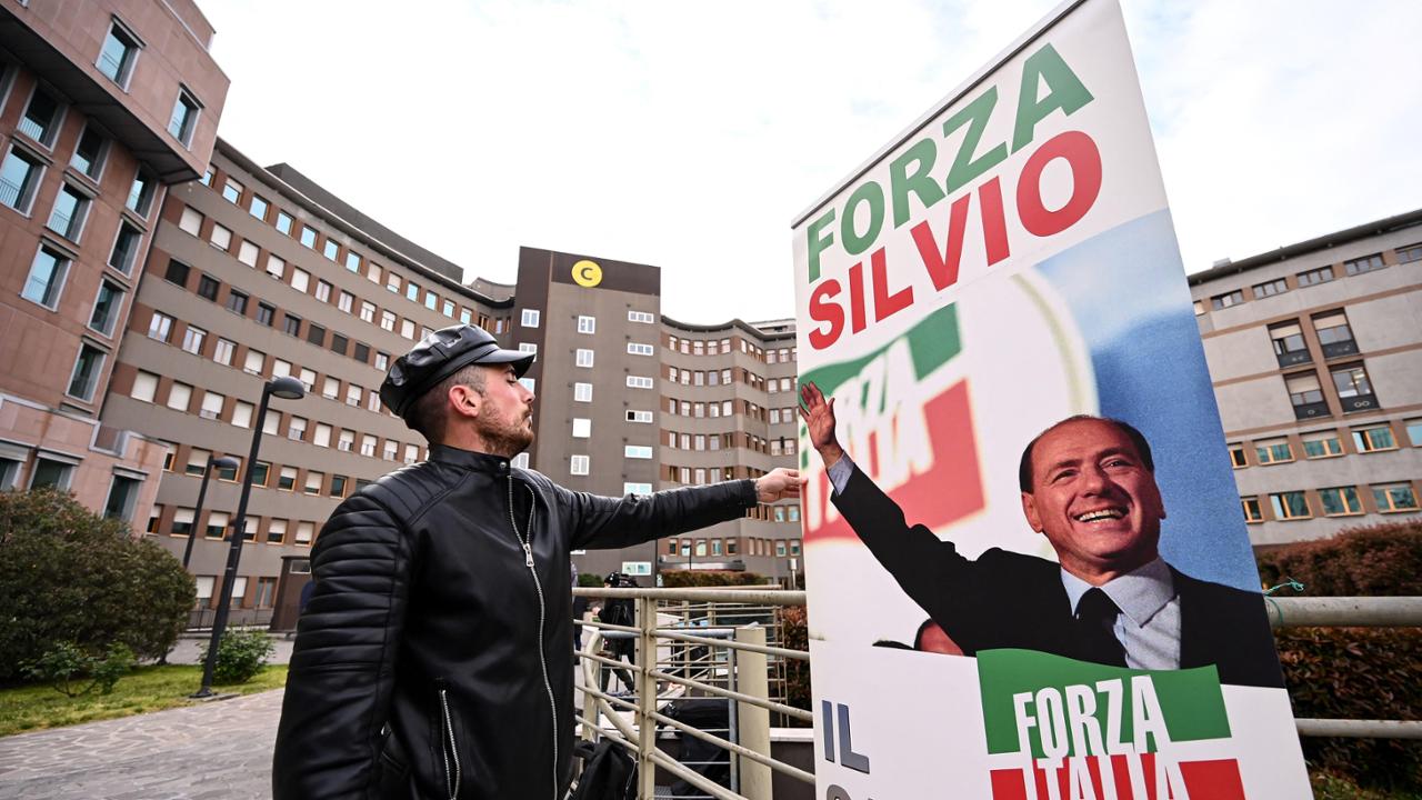  Berlusconi, San Raffaele: progressivo e costante miglioramento