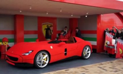 In Danimarca costruita una Ferrari Monza SP1 in mattonicini Lego