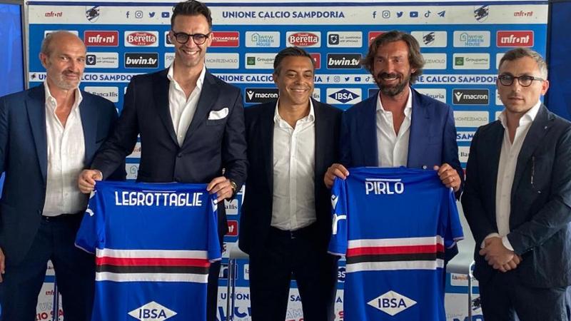 Pirlo: “Allenare la Samp è come allenare in serie A”