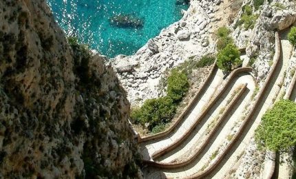 Riaperta dopo nove anni la mitica via Krupp di Capri