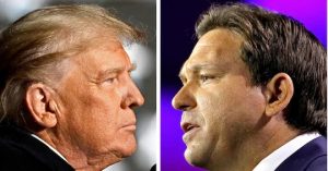 Donald Trump e Ron DeSantis
