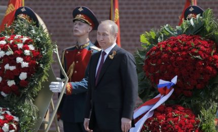 Putin alla commemorazione russa della seconda guerra mondiale