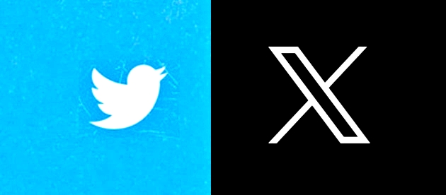 Addio uccellino, Twitter diventa “X” e vira al nero