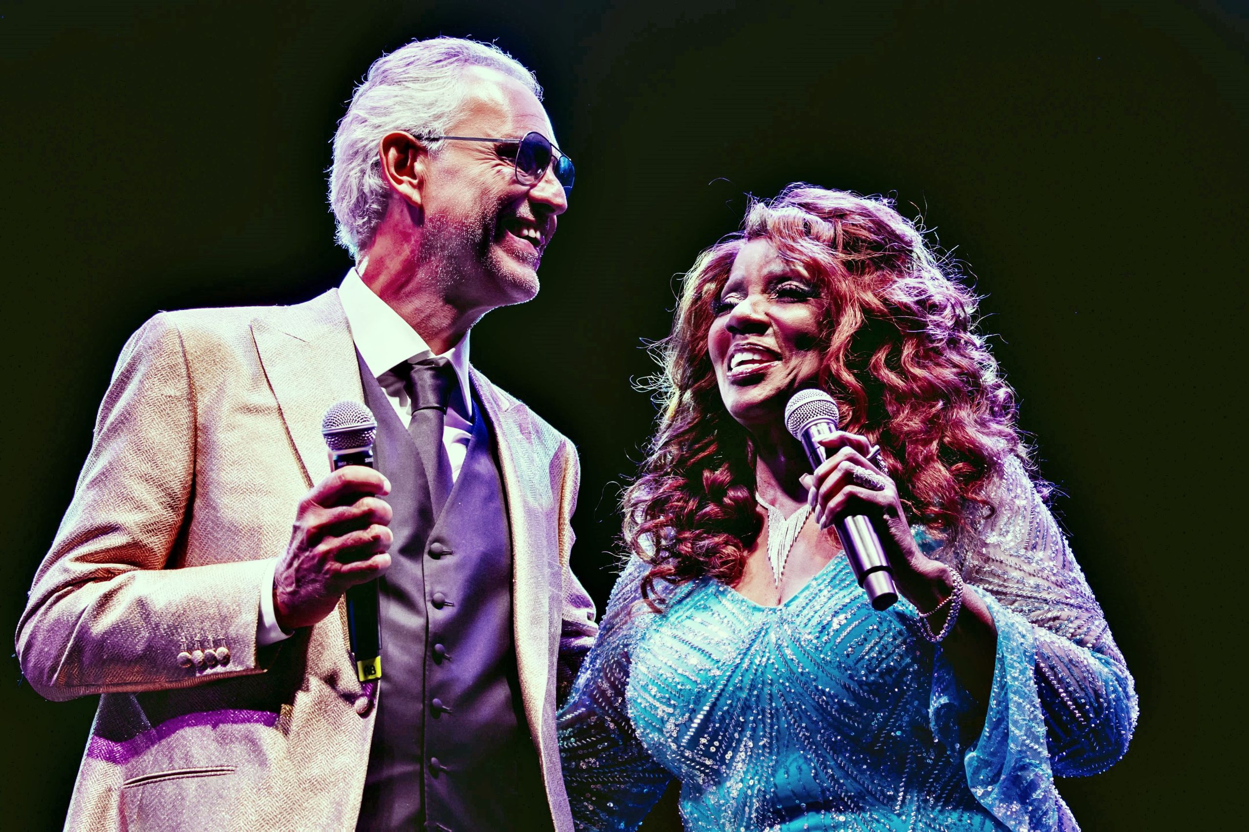 L’emozionante duetto di Andrea Bocelli e Gloria Gaynor