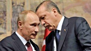 Vladimir Putin e Recep Tayyip Erdogan