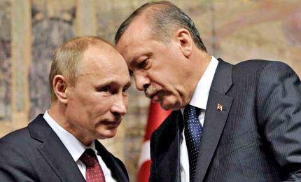 Incontro Erdogan-Putin l'8 settembre in Russia: al centro accordo grano