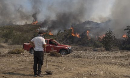 Incendio a Dadia, il più grande mai avvenuto in Europa