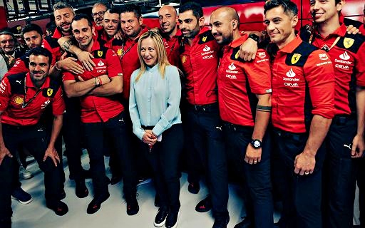 Governo/Meloni al GP di Monza: correre di più per far correre l'Italia