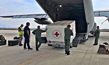 Libia, due C-130J dell'Aeronautica Militare in partenza per la città di Derna