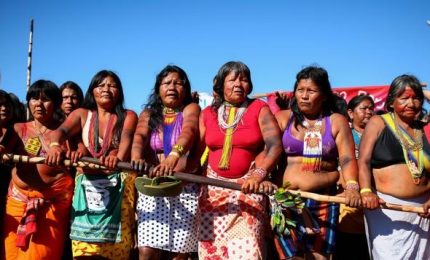 La Marcia delle donne indigene per i diritti e la loro terra