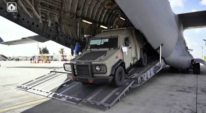 Cargo Usa atterrato a Tel Aviv con mezzi blindati