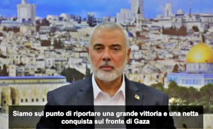 Il leader di Hamas: grande vittoria sul fronte di Gaza