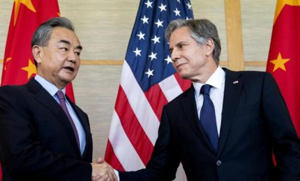 Usa-Cina, Blinken incontra il ministro degli Esteri cinese
