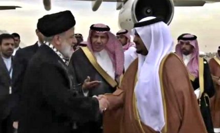 Medio Oriente, il presidente iraniano a Riad: decisione ferma su Palestina