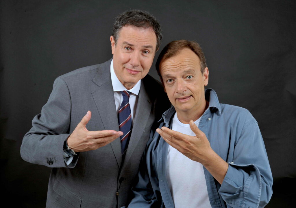 Gianluca Guidi e Giampiero Ingrassia