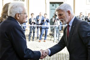 Mattarella e Petr Pavel