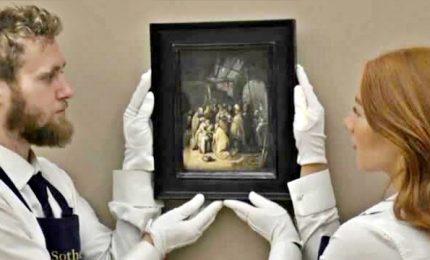 Dopo due anni di ricerche, all'asta a Londra un Rembrandt "riscoperto"
