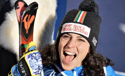 Fantastica Brignone vince il SuperG di Val d'Isere