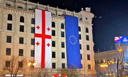 La Georgia festeggia lo status di candidato all'Unione europea