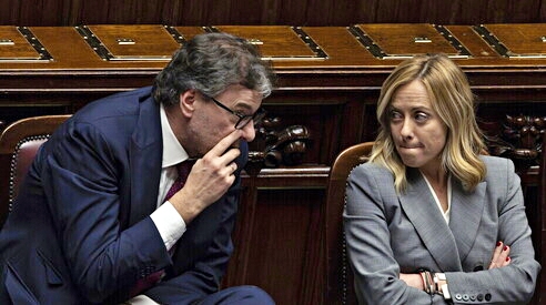 giorgetti meloni