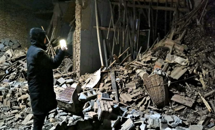 Disastroso terremoto nel nord-ovest della Cina, oltre 130 morti