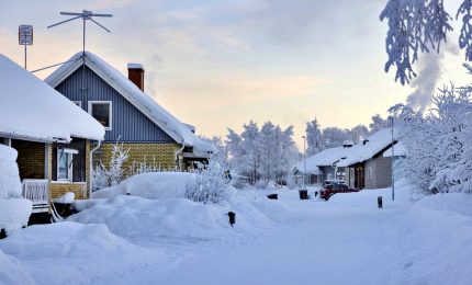 Freddo polare in Nord Europa, in Svezia -43 gradi: mai così da 25 anni