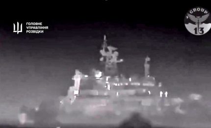 Ucraina: affondata una grande nave d'assalto anfibia russa