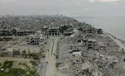 Immagini Unwra: ecco Gaza City distrutta ripresa dai droni