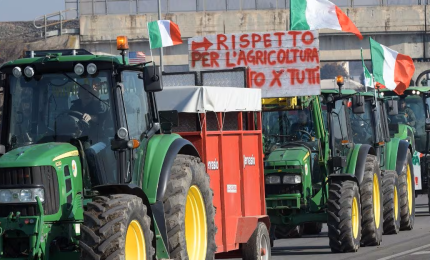 Protesta trattori, i manifestanti arrivati a Roma per la mobilitazione nazionale