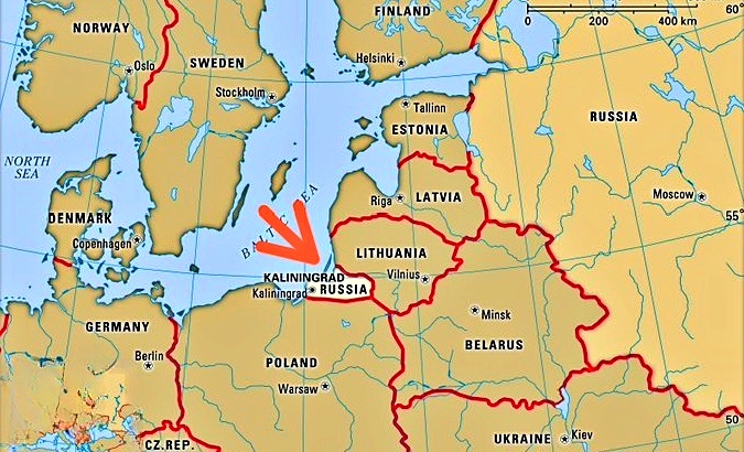 Con Svezia la Nato è al centro del Baltico, davanti alla città russa Kaliningrad