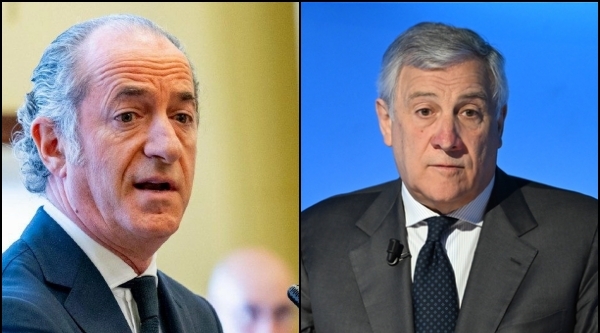 Luca Zaia e Antonio Tajani