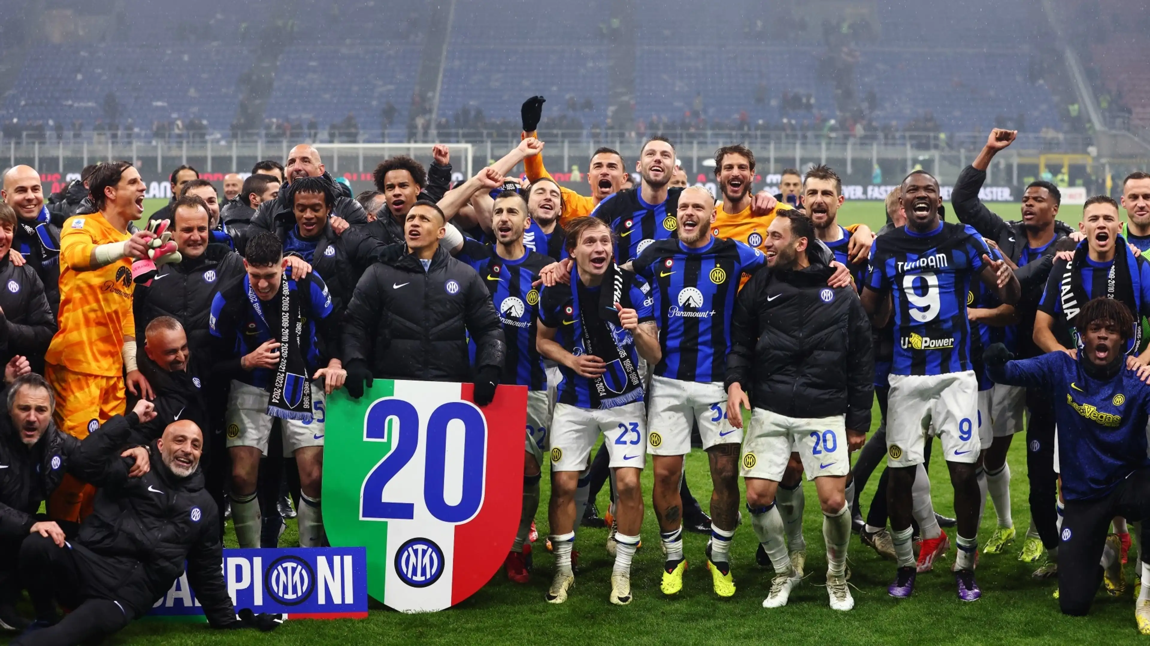 L’Inter batte il Milan nel derby e conquista il 20esimo scudetto