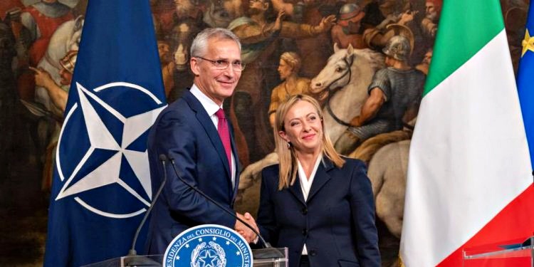 Meloni-Stoltenberg: focus su Ucraina, fianco Sud e spese militari