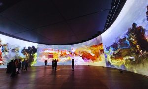 Luce di Quayola a Cinecittà, immagini archivio sono opera del futuro