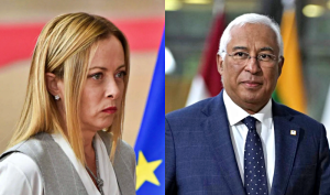Giorgia Meloni e Antonio Costa