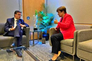 Giancarlo Giorgetti Kristalina Georgieva