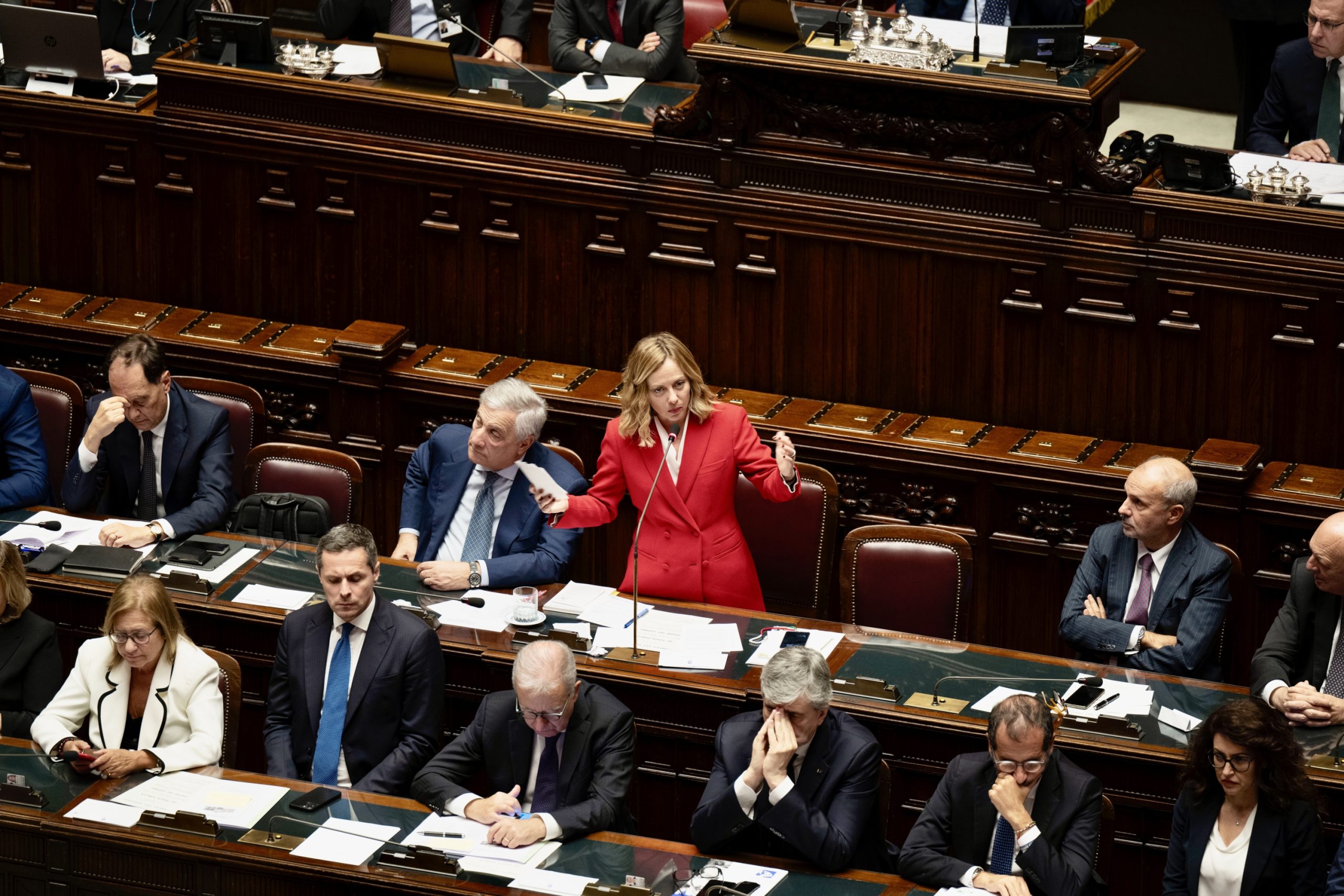 Il Presidente Meloni alla Camera dei Deputati