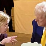 Giorgia Meloni e Donald Trump