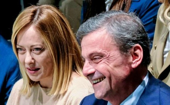 Giorgia Meloni e Carlo Calenda