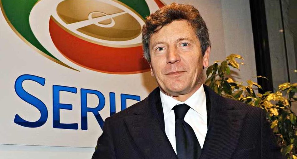Ezio Maria Simonelli, presidente della Lega Serie A