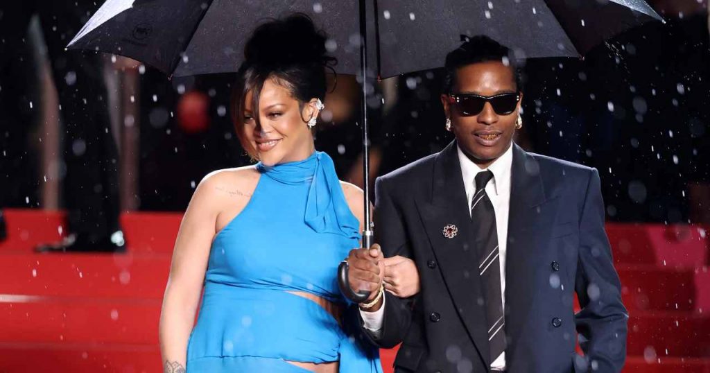 Rihanna e il rapper ASAP Rocky (1)